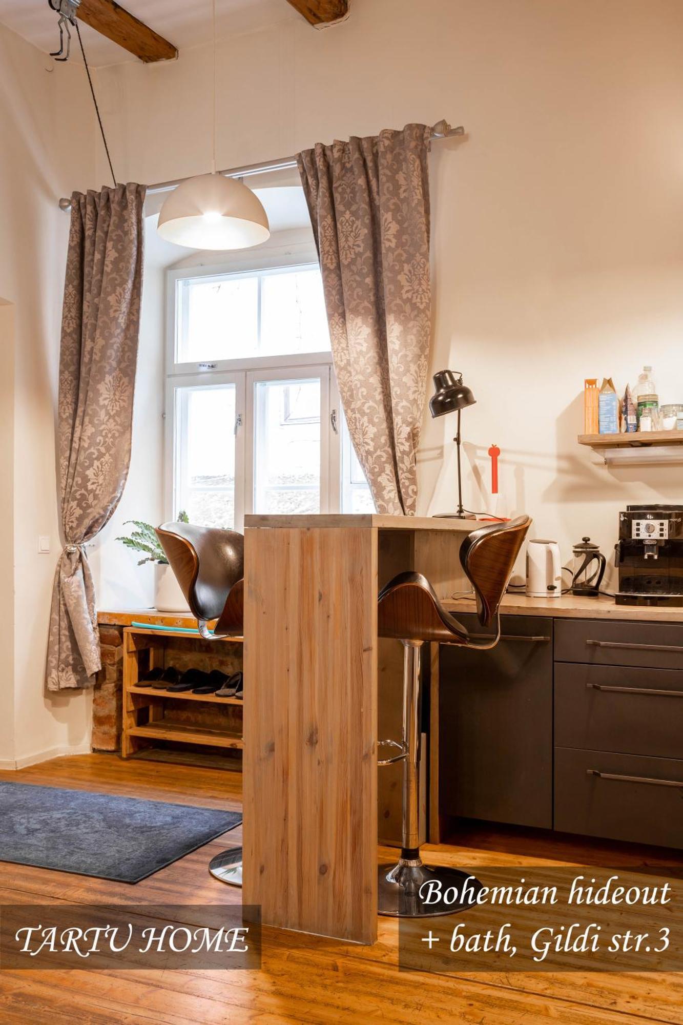 Bohemian Hideout, Old Town, Tartu Home Kültér fotó